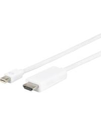 Kabel Mini DisplayPort do HDMI eSTUFF - biały - zdjęcie 1