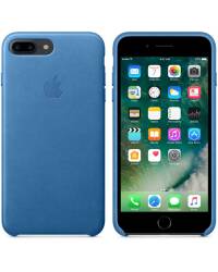 Etui do iPhone 7/8 Plus Apple Leather - niebieskie - zdjęcie 2