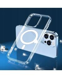 Etui do iPhone 14 Pro z MagSafe TECH-PROTECT Flexair Hybrid - Przeźroczyste - zdjęcie 2