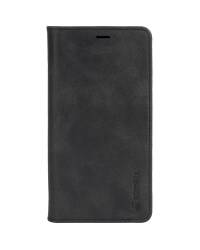 Krusell Sunne 4 Card FolioWallet - Skórzane etui iPhone X z kieszeniami na karty + stand up (Black) - zdjęcie 3