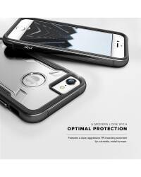 Etui do iPhone 7/8 ZIZO Shock Case - Przeźroczyste/czarne - zdjęcie 3