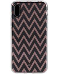 Etui do iPhone X/XS XQISIT Flex Shell zygzaki  - zdjęcie 1