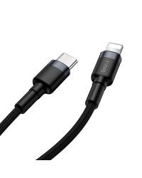 Kabel USB-C/Lightning 100cm Baseus - czarny  - zdjęcie 5