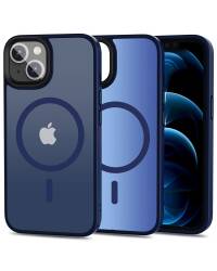 Etui do iPhone 13 Pro Tech-Protect Magmat Navy - Niebieski mat - zdjęcie 1