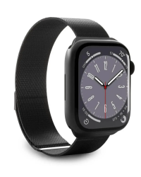 Pasek do Apple Watch 38-41mm Puro Milanese Magnetic Band - czarny - zdjęcie 1