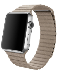 MTHD2ZM/A Apple Opaska Skórzana 46mm L w kolorze piaskowca 184660 923-02544  - zdjęcie 2