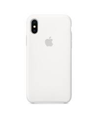 Apple Silicone Case - Silikonowe etui iPhone X (biały) - zdjęcie 2