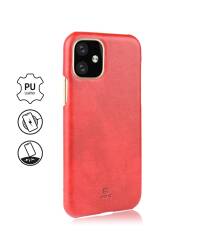 Etui do iPhone 11 Crong Essential Cover czerwone - zdjęcie 2