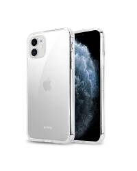 Etui do iPhone 11 Crong Crystal przezroczyste + szkło 9H  - zdjęcie 2