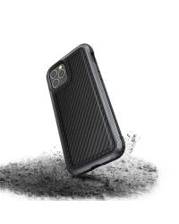 Etui do iPhone 12/12 Pro X-Doria Raptic Lux Carbon Fiber czarne  - zdjęcie 5