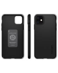 Etui do Iphone 11 Spigen Thin Fit Air - czarne - zdjęcie 3