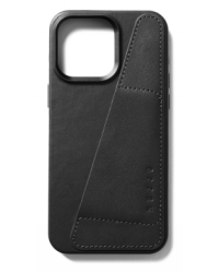 MUJJO-CL-042-BK Etui do iPhone 15 Pro Max Mujjo Full Leather Wallet MagSafe czarne Rzeszów Kraków - zdjęcie 2