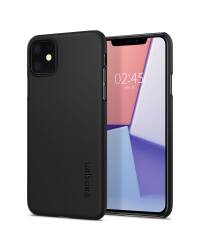 Etui do iPhone 11 Spigen Thin Fit - czarne - zdjęcie 1