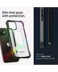 Etui do iPhone 12 Mini Spigen Nitro Force - czarne - zdjęcie 4