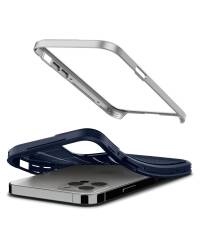 Etui do iPhone 12/12 Pro Spigen Neo Hybrid - srebrne - zdjęcie 4