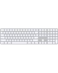 Klawiatura Apple Magic Keyboard z Touch ID Bezprzewodowa Biało-srebrna US - zdjęcie 1
