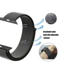 Pasek do Apple Watch 42/44mm TECH-PROTECT Nylon - oliwka - zdjęcie 4