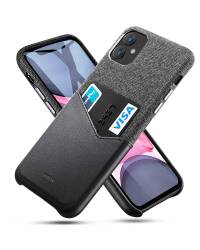 Etui do iPhone 11 ESR Metro Wallet-czarne - zdjęcie 1