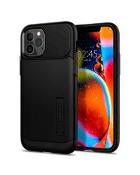 Etui do iPhone 12/12 PRO Spigen Slim Armor - czarne - zdjęcie 1