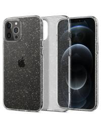 Etui do iPhone 12/12 Pro Spigen Liquid Crystal Glitter - przezroczyste  - zdjęcie 1