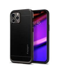 Etui do iPhone 12/12 Pro Spigen Neo Hybrid Gunmetal - czarne  - zdjęcie 1