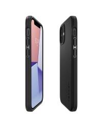 Etui do iPhone 12 mini Spigen Thin Fit - czarne - zdjęcie 8