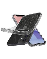 Etui do iPhone 12 mini Spigen Liquid Crystal Glitter - przezroczyste  - zdjęcie 6