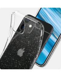 Etui do iPhone 12 mini Spigen Liquid Crystal Glitter - przezroczyste  - zdjęcie 9