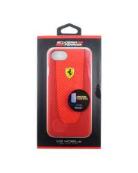 Etui iPhone 7/8/SE 2020 Ferrari Pit Stop Red Trim - czerwone  - zdjęcie 5