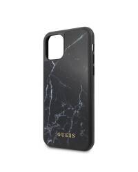 Etui do iPhone 11 Pro Guess Marble czarne - zdjęcie 3