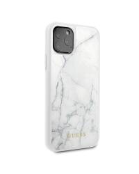Etui do iPhone 11 Pro Guess Marble białe - zdjęcie 6