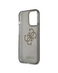 Etui do iPhone 13 Pro Guess Glitter 4G Big Logo - czarny - zdjęcie 7