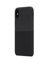 Etui iPhone Xs Max Incase Textured Snap Czarne - zdjęcie 3