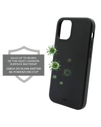 Etui iPhone 12 Mini z ochroną antybakteryjną PURO ICON - czarne - zdjęcie 2