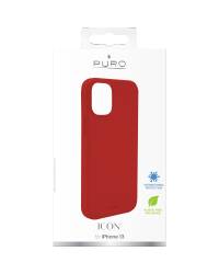 Etui do iPhone 13 PURO ICON Anti-Microbial Cover z ochroną antybakteryjną czerwone - zdjęcie 6