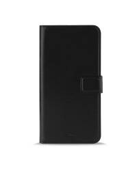 Etui do iPhone 6/6s/7/8/SE 2020 z kieszeniami na karty PURO Booklet Wallet Case - czarny - zdjęcie 2