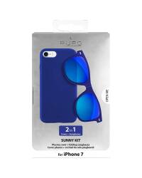 Etui do iPhone 7/8/SE 2020 PURO Sunny Kit - niebieskie  - zdjęcie 5