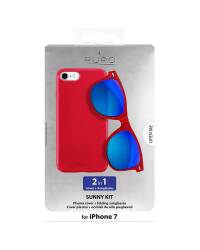 Etui do iPhone 7/8/SE 2020 PURO Sunny Kit - czerwone - zdjęcie 5