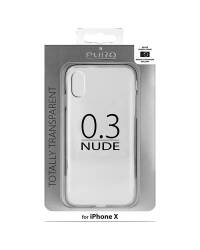 Etui do iPhone X PURO 0.3 Nude - przezroczysty - zdjęcie 4