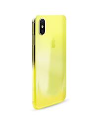PURO 0.3 Nude - Etui iPhone X (Fluo Yellow) - zdjęcie 3