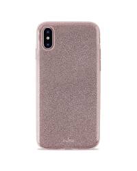 Etui do iPhone XR PURO Glitter Shine Cover - różowo złote - zdjęcie 1