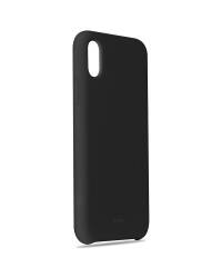 Etui do iPhone Xs Max Puro Icon Cover -  czarne - zdjęcie 2