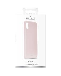 Etui do iPhone Xs Max PURO ICON Cover - różowe - zdjęcie 4