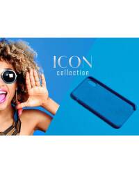 Etui do iPhone X/Xs PURO ICON Cover - blue formentera - zdjęcie 5