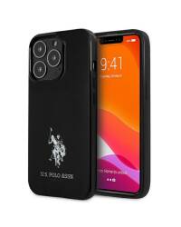 Etui do iPhone 13 Pro US Polo Assn Horses Logo czarne - zdjęcie 1