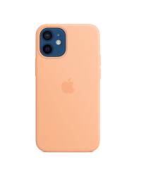 Etui do iPhone 12 mini Apple Silicone Case z MagSafe - cantaloupe  - zdjęcie 2