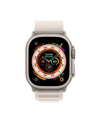 Apple Watch Ultra 49mm + Cellular tytan z opaską Alpine w kolorze księżycowej poświaty - M/L - zdjęcie 2