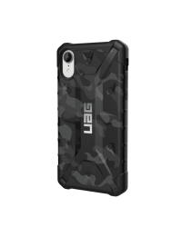 Etui do iPhone Xr UAG Pathfinder Midnigt Camo - czarne - zdjęcie 1