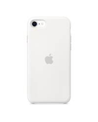 Etui do iPhone SE 2020 Apple Silicone Case - biale - zdjęcie 1