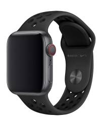 Pasek do Apple Watch 42mm Nike + Czarny - zdjęcie 1